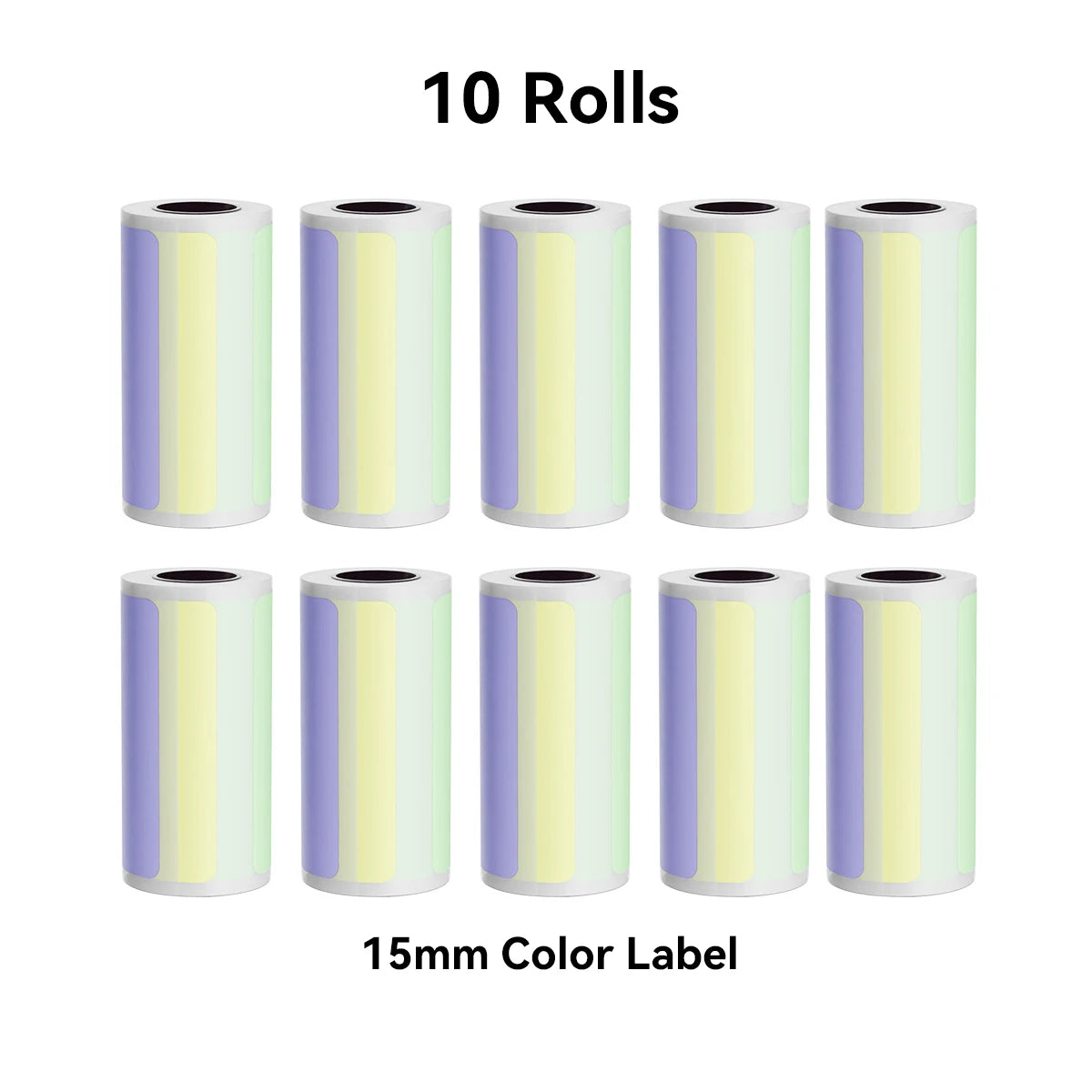 Thermal Mini Printer, Portable Inkless Sticker Maker,Bluetooth Free Cut Small Pocket Printer for Children DIY 57mm Photo Print