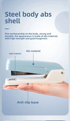 1-Piece 360° Rotatable Heavy Duty Stapler with Staple Remover: Large Capacity & Strong Clutch for Home and Office Use