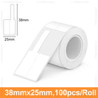 Mini Label Maker P50 Inkless Thermal Label Printer Adhesive Sticker Printer Similar as M110 Marklife P50 E210 or 1PK Label Tape