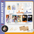 11Pcs/Box Merchandise Alien Stage Lucky Gift Bag Collection Toy Mizi Sua Ivan Till Hyuna Luka File Page Identity Card Postcard