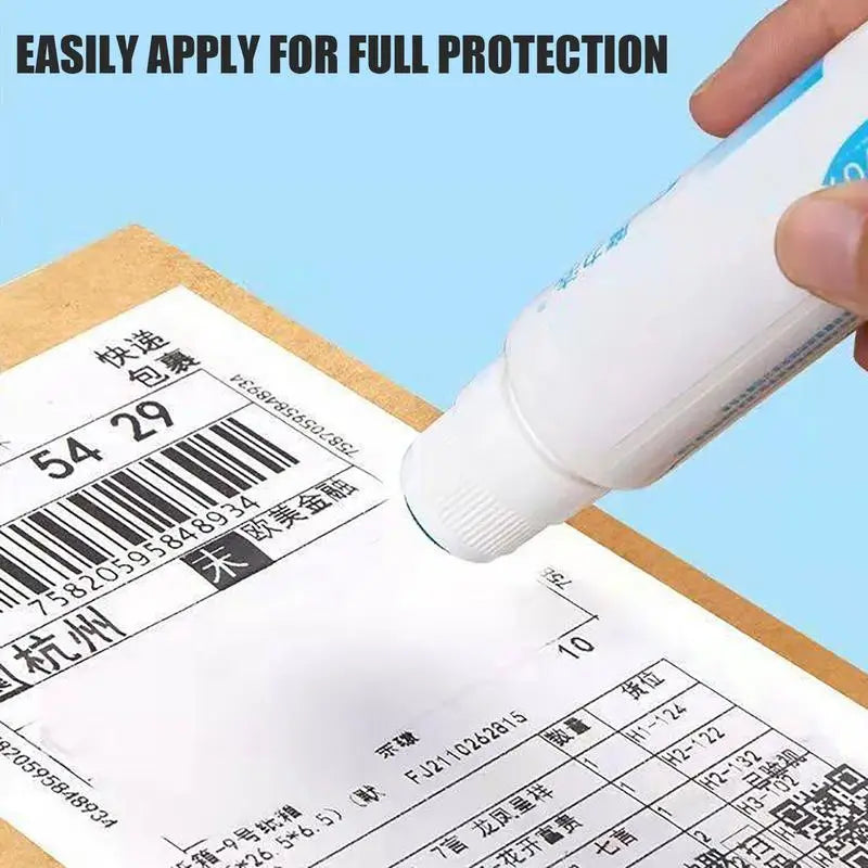 Privacy Protection Roller Privacy Protection Portable Thermal Paper Data Fluid Roller Stamper Correction Fluid Security Stamp