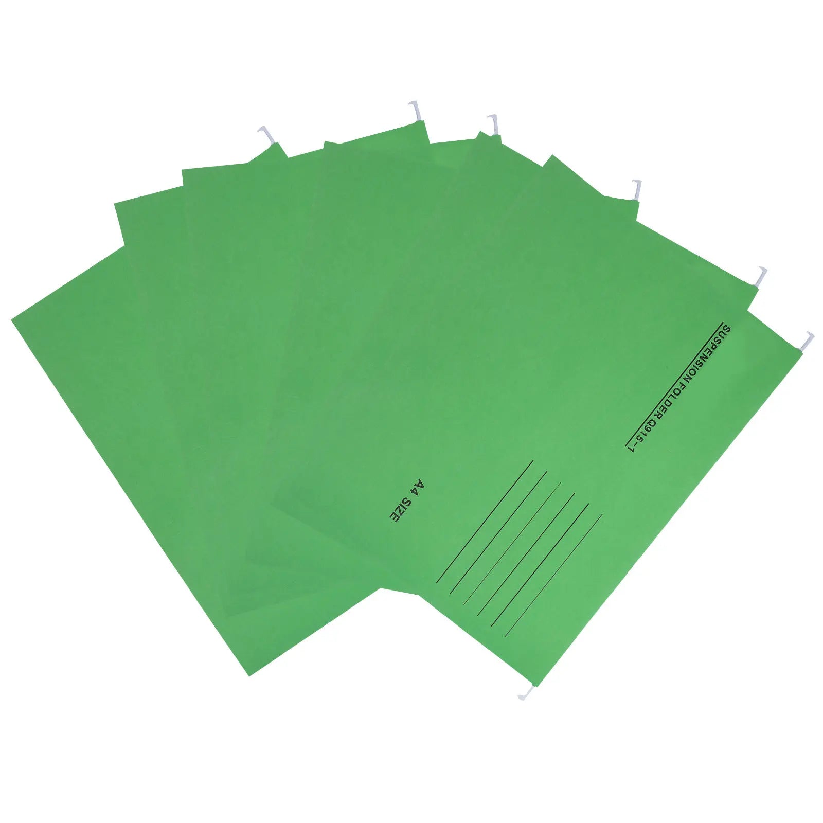 6Pcs Heavy-Duty Hanging File Folders A4 Size Reinforced Iron Hook Paper File Organizers for Office Bills Receipts Coupons
