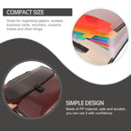 A4 Size Expanding Accordion File Folder Portable Document Organizer for Papers Receipts Bills Coupons Tickets Business Cards