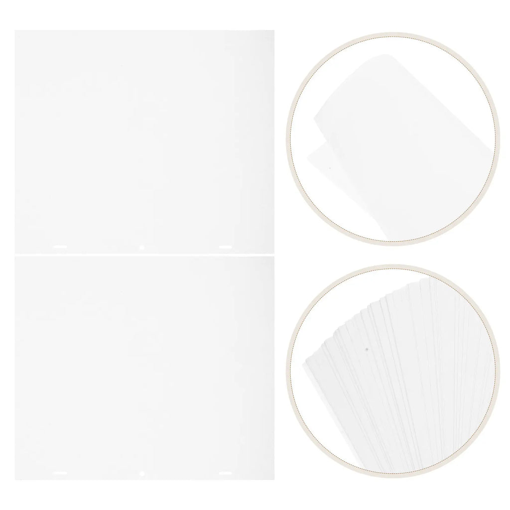 200Pcs Artist Grade Animation Tracing Paper Sheets Precise Hole Alignment Large Smooth Sketch Sheets for Comic Drawing Animation