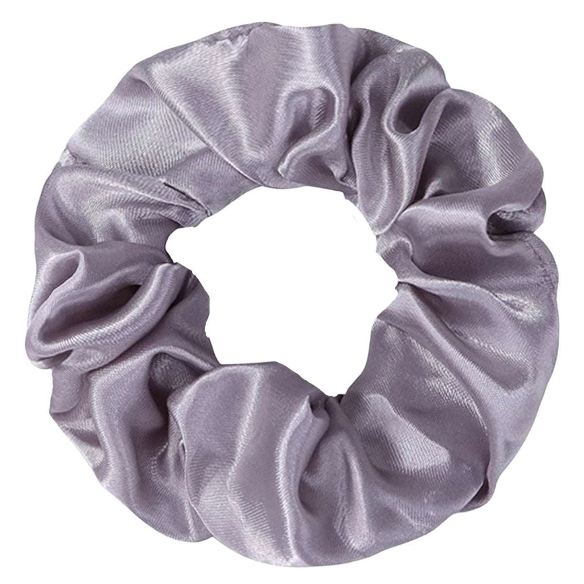 12/8pcs Premium Satin Large Intestine Hair Bands for Women Hundreds of Fabric Rubber Bands Hair Accessories