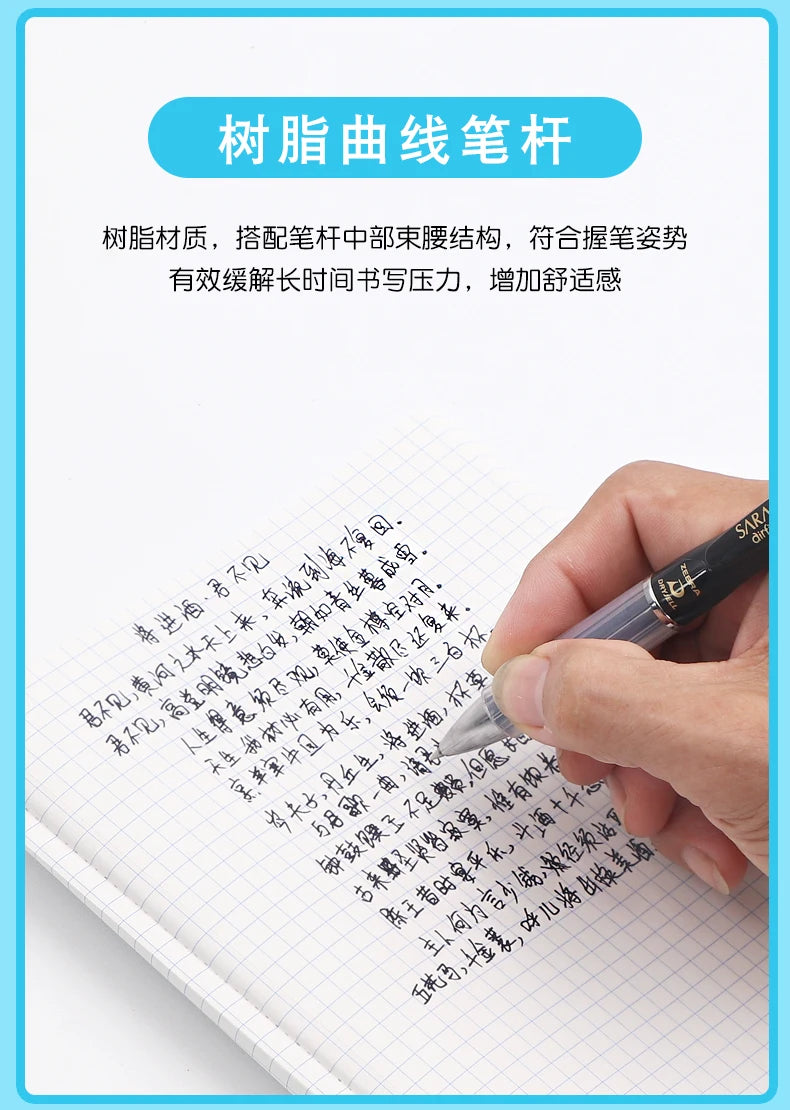 ZEBRA SARASA Dry airfitgrip Gel Pen 0.5/0.4mm Black Core Quick-Drying Smooth Writing Stylos boligrafo gel Stationery for school