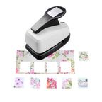 Square Punches For Paper Crafts Hole Cutter Paper Punches for Adult Child Student Kids card making custom scrapbooking  Photo