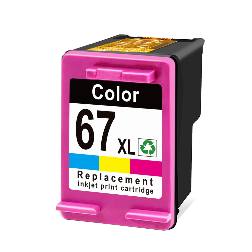 ShinColor Compatible 67XL Ink Cartridges for HP67XL for HP Deskjet 2700 Ink Cartridge for Envy Series 4200 6020 6030 6400 6430
