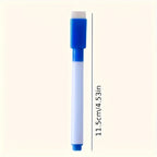 8pcs Dust-Free Dry Erase Markers for Whiteboards - Non-toxic, Quick-drying, Fade-resistant,for Writing on Various Surfaces.