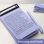 75 Sheets of Plande Note Book Can Be Torn Student Study Memo Hand Account Non-adhesive Notepad Blank Note Book Pocket Stationery
