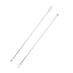 ✔1/2Pcs 24CM Coffee Stirrers Reusable Bar Stainless Steel Stirrer Multi-Function Decorative Stir Sticks For Drinks Mixing Bar