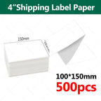 4x6 Thermal Labels for Shipping Label Printer 100pcs 500PCS White Mailing Labels 4x6 Direct Thermal Labels Fanfold BPA Free