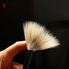 Traditional Chinese Calligraphy Brush Goat's Hair Oil Watercolor Scriptures Writing Brush Wood High-end Art Paint Brush