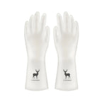 Female waterproof rubber latex dishwashing gloves kitchen durable cleaning housework chores dishwashing tools