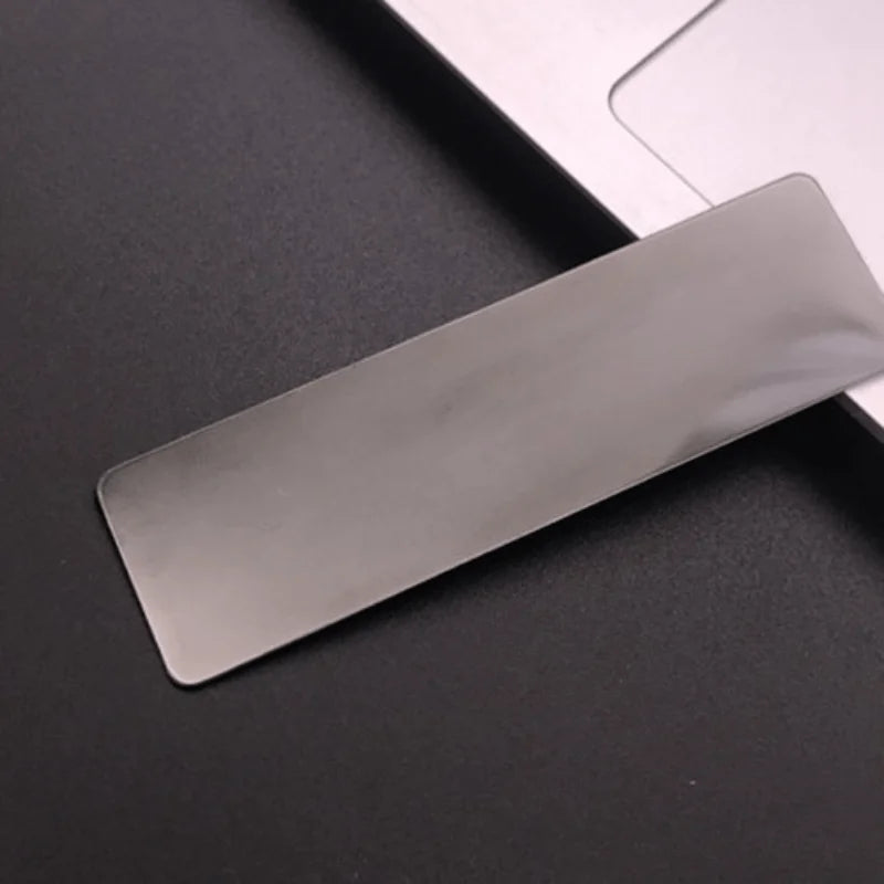 Customized Exclusive Name Badges Engraved Department Name Labels Personalized Metal Identity Cards tag Name Labels in Pin Style