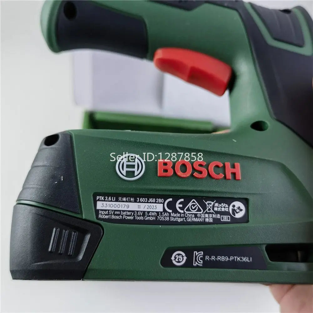 Bosch Cordless stapler PTK 3.6 LI 3.6 V built-in battery,  30 strokes/min, Paper box