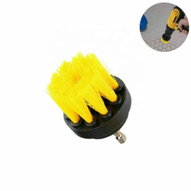 2/3.5/4/5'' Drill Brush Electric Scrubber Brush for Cleaning Bathroom Bathtub Cleaning Brush Scrub Drill Cleaning Tools