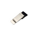 Handmade Leather Brass Stainless Steel Pen Holder Clip Journal Notebook Paper Folder Writing Office Supplies