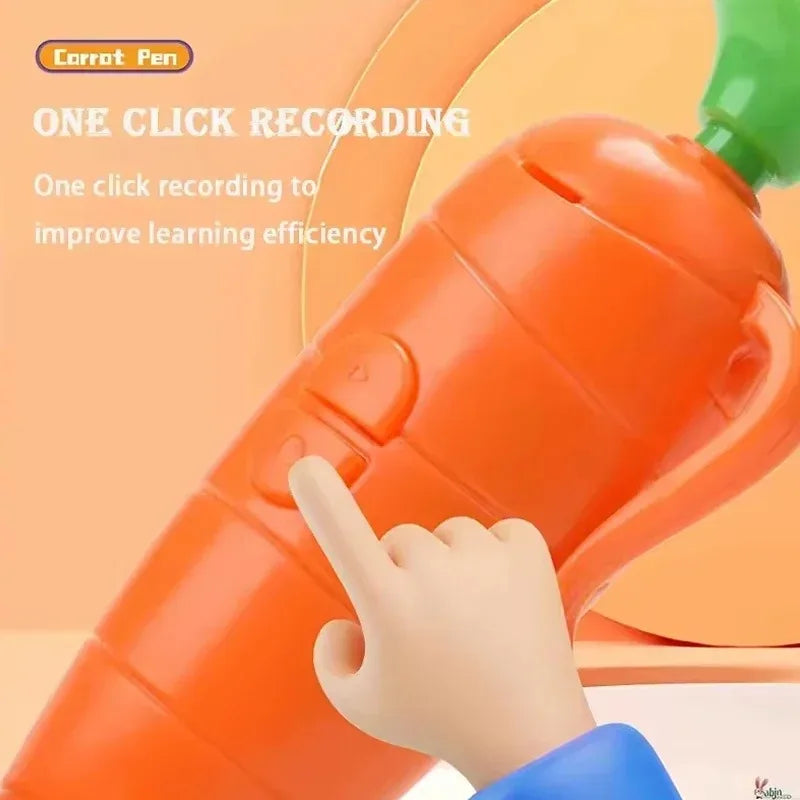 1-10pcs///Zootopia Carrot Voice Recorder Pen Cartoon Kids Ballpoint Pen That Can Be Recorded Creative Multi Functional Pens Gift