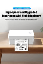 4X6 Thermal Label Printer Bluetooth Wireless Shipping Compatible With iPhone Android Mac Window - Shipping Label Printer