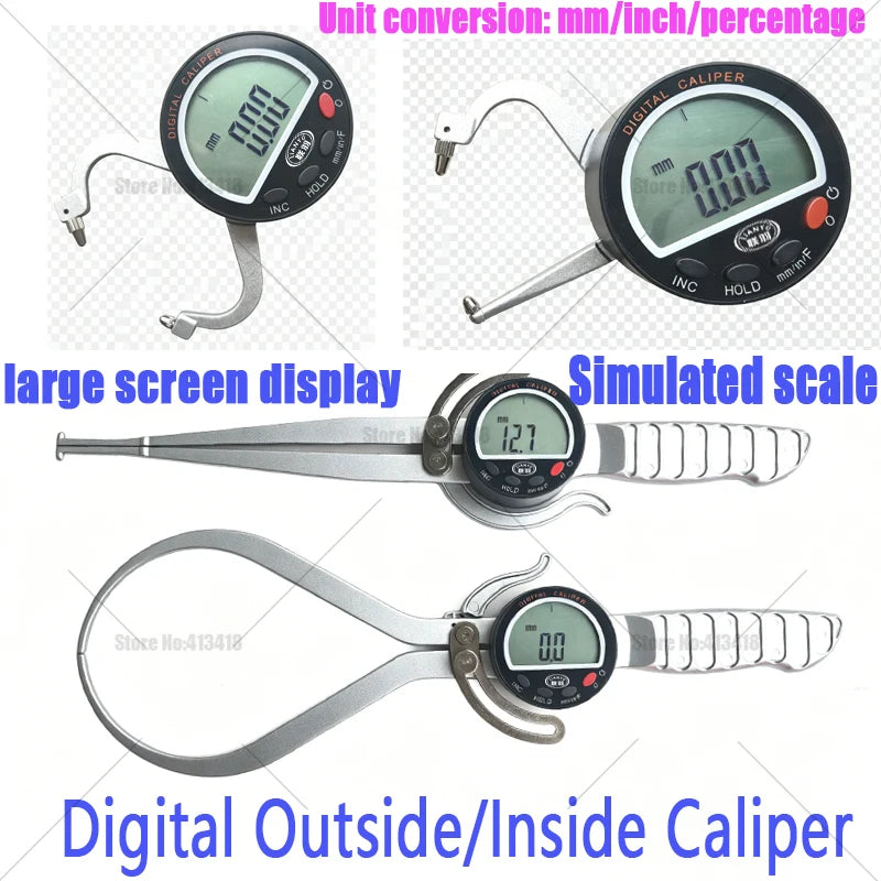 0-6inch 0-8inch External digital caliper 0-150mm. Outside caliper. Caliper gauge sheet Thickness Gauge Power 0.5-8.5Inch
