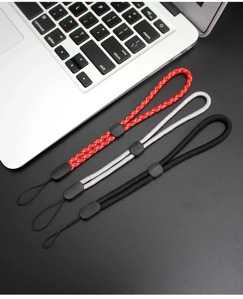 10pcs Adjustable Wrist Strap Hand Lanyard For iPhone Samsung Phone Accessorie Micro Camera GoPro USB Flash Drives Keys ID Card