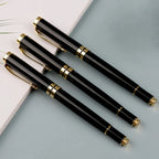 Customize Gold Color Text Gel Pens Engraving Metal Pretty School Student Supplies Office Accessories Writing Stationery 2025