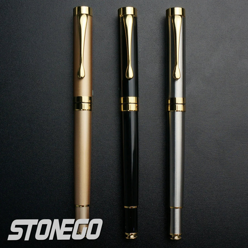 STONEGOP remium Ballpoint Pen Retractable Lacquer Rollerball Pen Smooth Writing Roller Ball Pen Elegant Executive Signature Pen