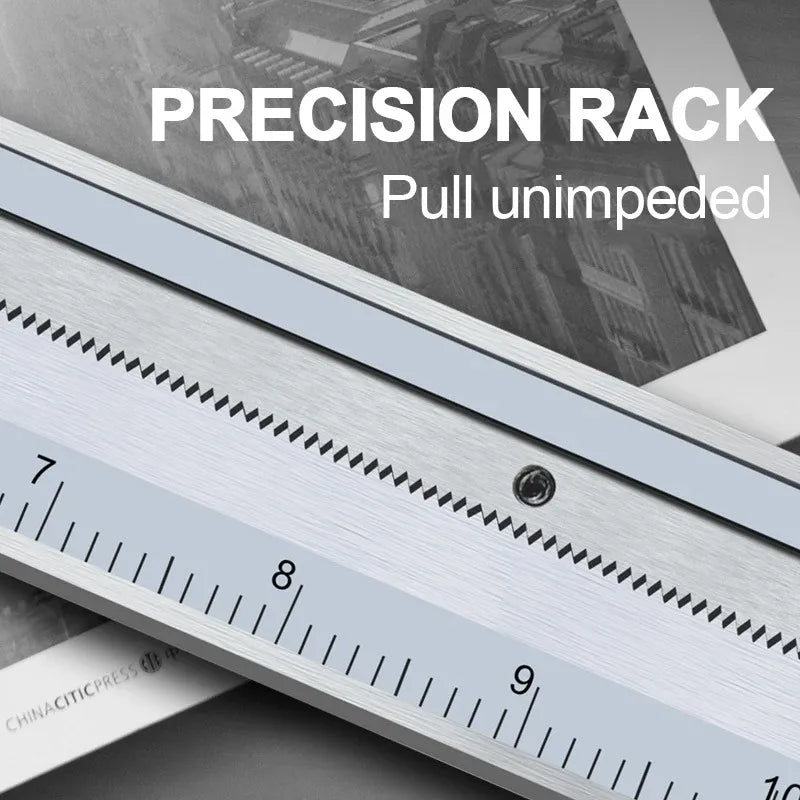 Vernier Calipers 0-150/200mm 0.02mm High Precision Anti-vibration Pachometer Dial Caliper Metal Gauge Ruler Depth Measuring Tool