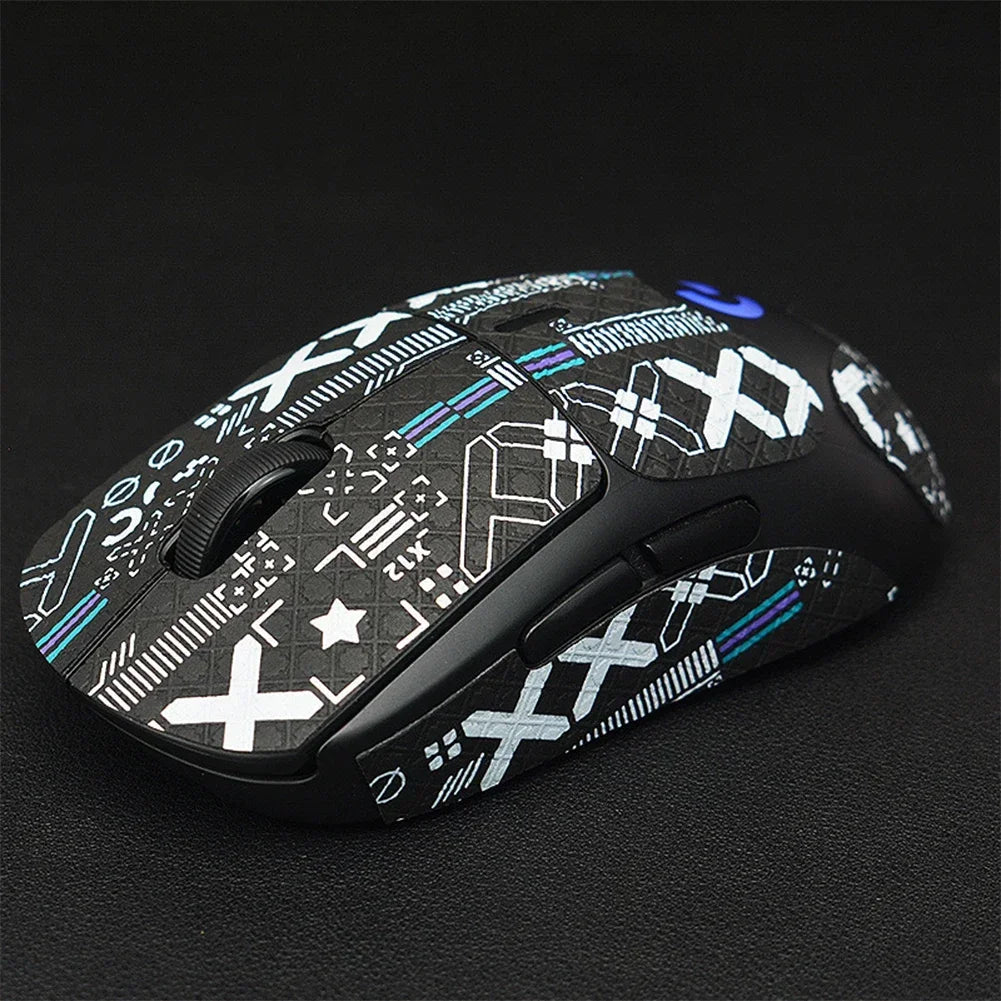 For Logitech G Pro X Superlight GPW Wireless No Mouse DIY Handmade Mouse Grip Tape Skate Sticker Non Slip Lizard Skin Suck Sweat