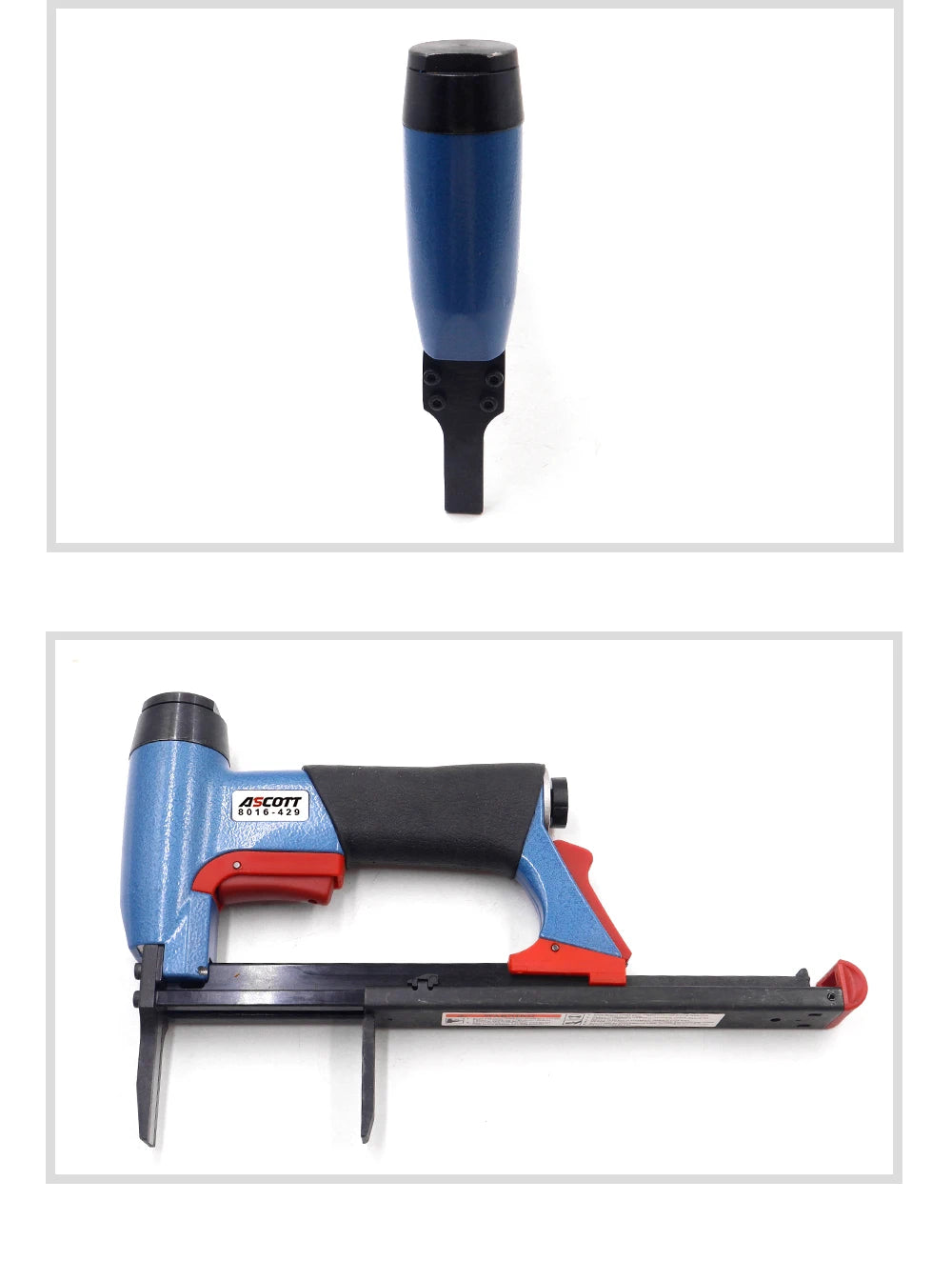 21Ga Air Upholstery Stapler Gun 8016-429 Pneumatic Nailer Long Nose 12.8mm Width Fine Wire Nail Gun Woodworking Tools