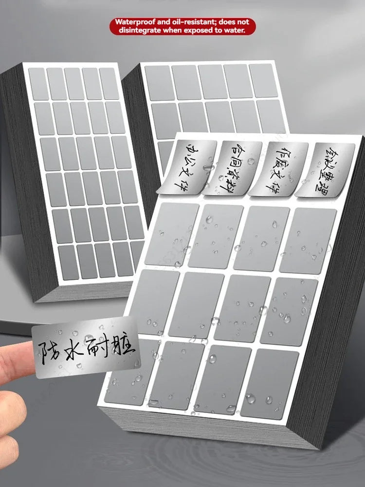 160Pcs-300Pcs-600Pcs Removable Waterproof Label Stickers Ideal for Organizing Office & Home Use Storage Freeze Food Design