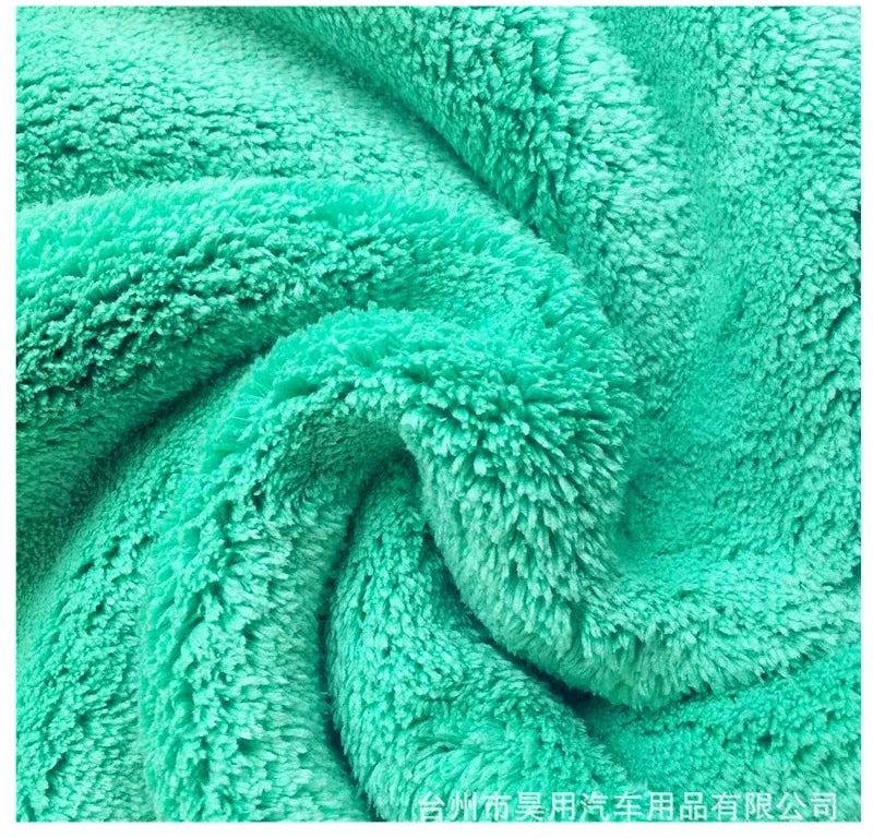 Coral Velvet Towel 80/20 Polyester Brocade Microfiber Long Hair Self-Weight Water Collection Polishing Towel 1200 Grams Of Pumi