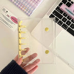 A7 Widening Colouful Notebook Refill Spiral Binder Inner Page Grid Diary Agenda PlannerSchool Stationery