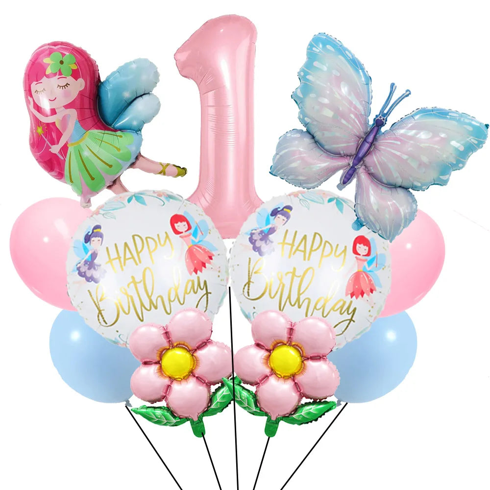 Butterfly Birthday Party Decoration Disposable Party Plates Cup Napkin Tablecloth Butterfly Knìfe Birthday Decoration Baby Showe