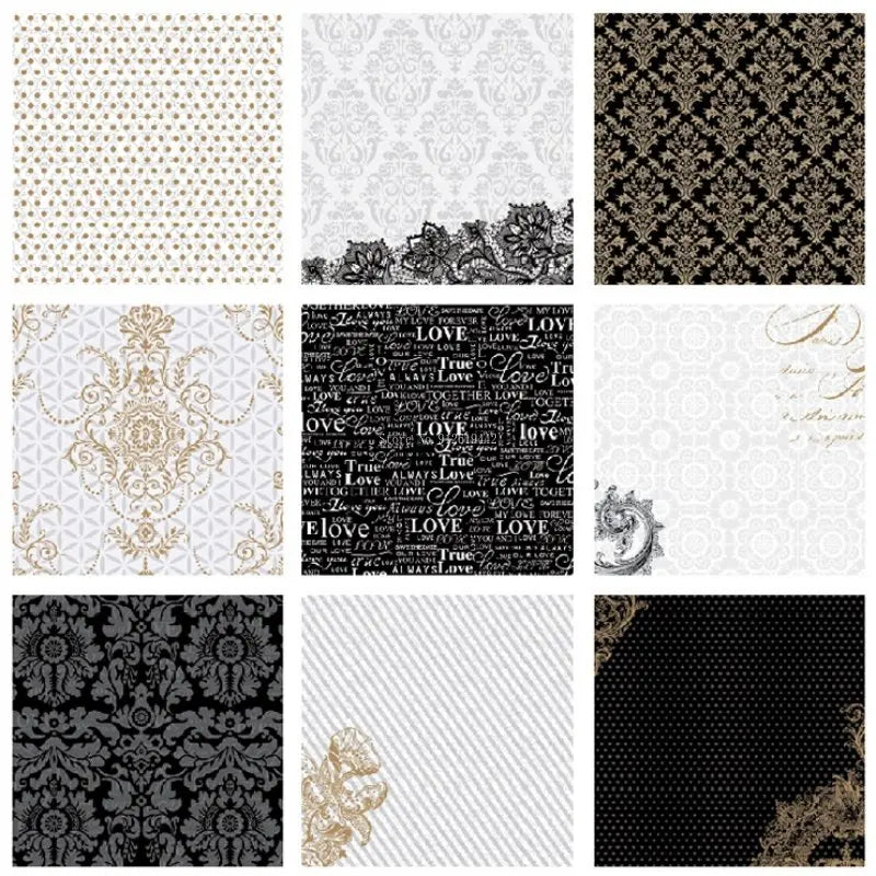 8cun Thick Background Paper Cardstock Paper DIY Scrapbook Holiday Greeting Card Handmade Ledger Scrapping Decoration Paper