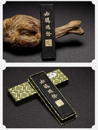 Chinese Sumi Ink Stick Pine Soot Solid Ink Stick Calligraphy Artist Painting Watercolor Fabric Paint Ink Block Painting Inkstick