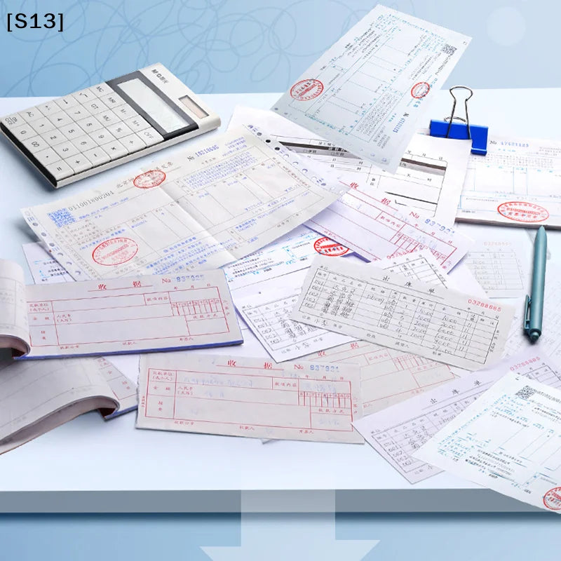 13 Pockets Expanding Folder Accordion Document Organizer Check Receipts Bill Card Ticket Holder Expandable PP Wallet Case[S13]