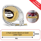 P12 Mini Label Maker Machine with Tape Bluetooth Label Printer Handheld Sticker Multiple Templates Font Inkless Sticker Maker