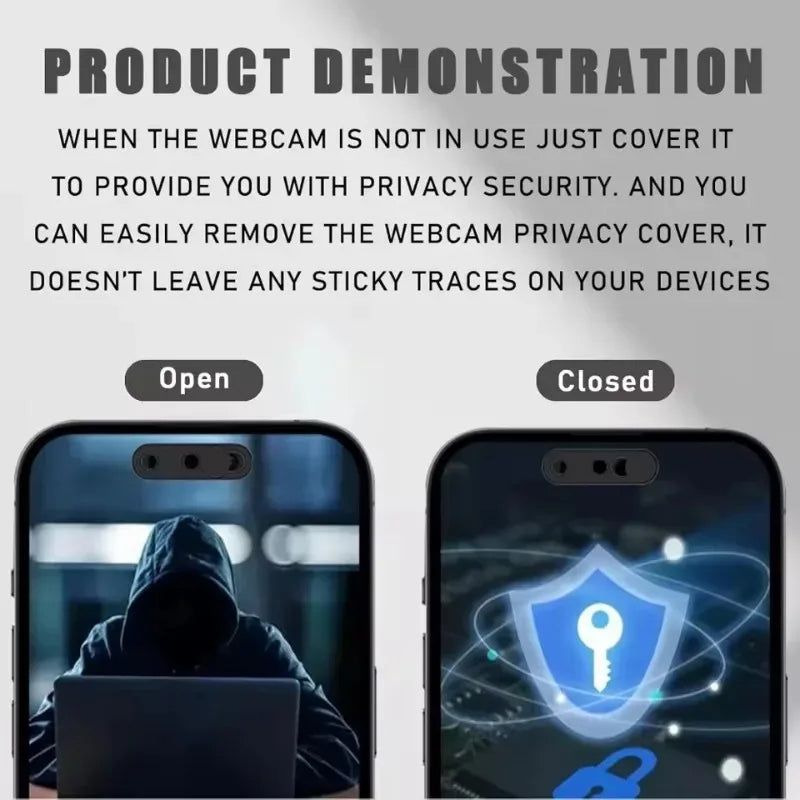 Webcam Cover Protector Privacy Webcam Cover Slide for iPhone 17 Pro Max 17Pro 17Air Series Ultra-Thin Camera Security Covers