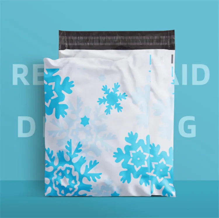 100PCS 10*13in Poly Mailer Adhesive Envelope Shipping Bag DIY Thick T-shirt Dresses Book Christmas Toys Gifts Packaging Pouches