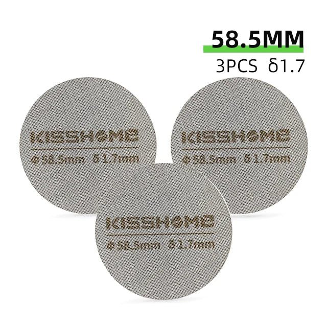 Coffee Puck Screen Reusable Heat Resistant Metal Espresso Filter Mesh For 51mm 54mm 58mm Portafilter Barista Accessories Tools
