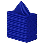 6pcs 30x30cm Table Napkins Square Dinner Napkins Washable Soft Table Napkins for Wedding Birthday Parties Decoration