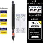 UNI KURUTOGA Mechanical Pencil M5-452 Creative Writing Continuous Sketch 0.5mm Lead Automatic Rotating Mechanical Pencil