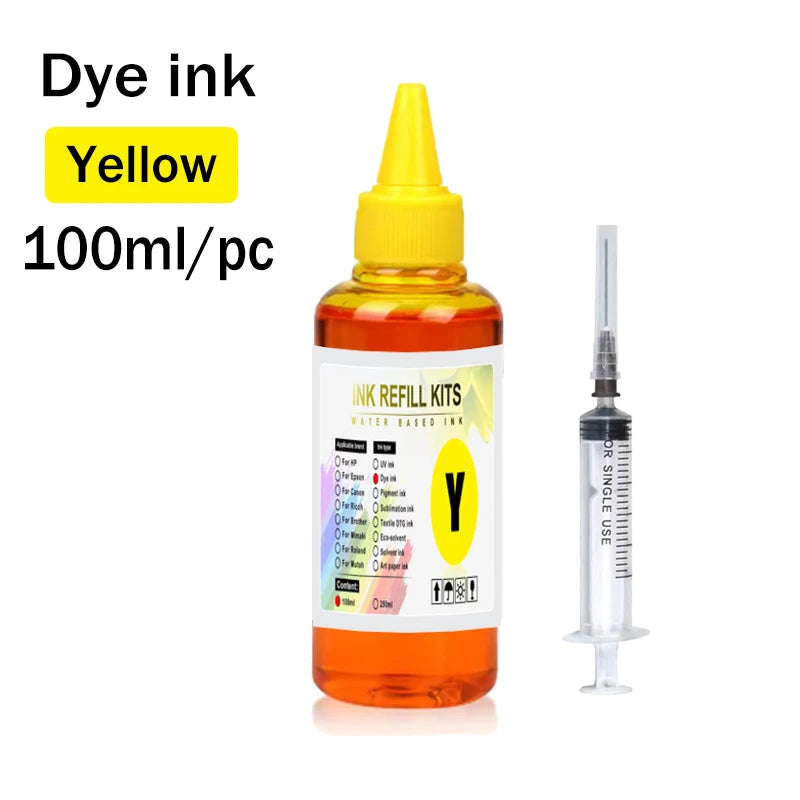 For Brother LC421XL LC421 LC123 LC223 LC3211 LC3213 cartridg Refill dye ink For Brother DCP-J1050DW J1140DW MFC-J1010DW Printer
