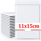 100-10Pcs Bubble Envelopes Bags White Waterproof Foam Bags Self Seal Packing Bags Mailers Shipping Envelope Storage Organizer