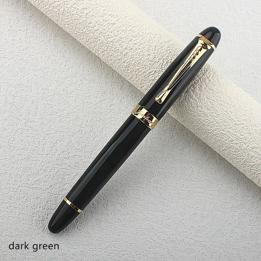 Jinhao X450 Classics Thick Body 1.0mm Bend Nib Calligraphy Pen High Quality Metal Fountain Pen Luxury Ink Gift Pens for Writing