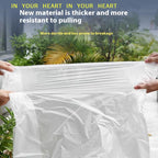 【X】Trash Bags Large Capacity Trash Bag Disposable Thickened Storage Bags Clear Recycling Bin Liners Bags Plastic Refuse Sacks