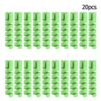 10pcs Cable Protector Silicone Charge Cable Spiral Winder Wire End Cord Savers Cover For Phone USB Charger Cable Accessories