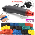 580/328/127PCS Heat Shrink Tubing Wrapping Kit 2:1 Shrinkable Wire Shrinking Wrap Tubing Wire Connect Cover Protection Sleeving